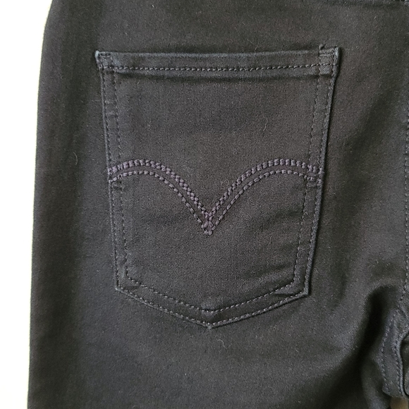 Levi's High Rise Super Skinny Stretch Girl's Jeans Size 14R - Picture 10 of 13
